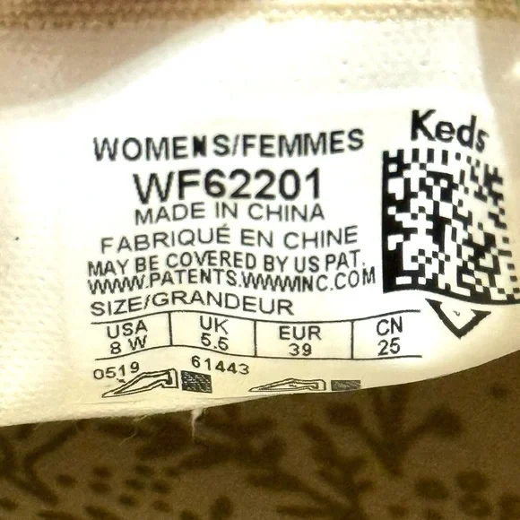 Keds Women's 8W Vibrant Floral Garden Slip-On Sneakers Shoes Sanitized Excellent - Picture 4 of 11